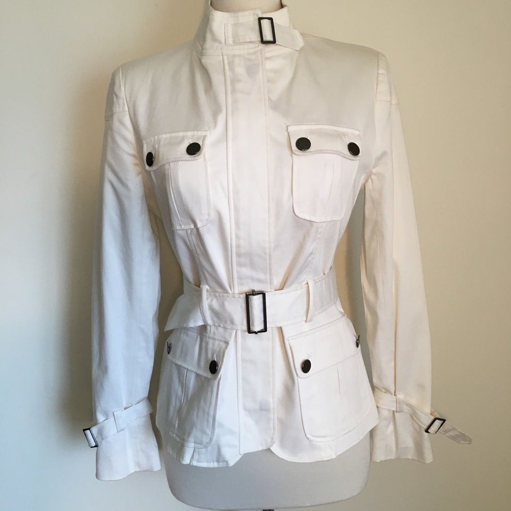 Zara White Jacket